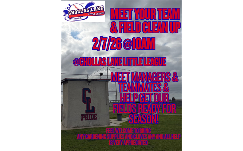 Meet Your Team / field clean up